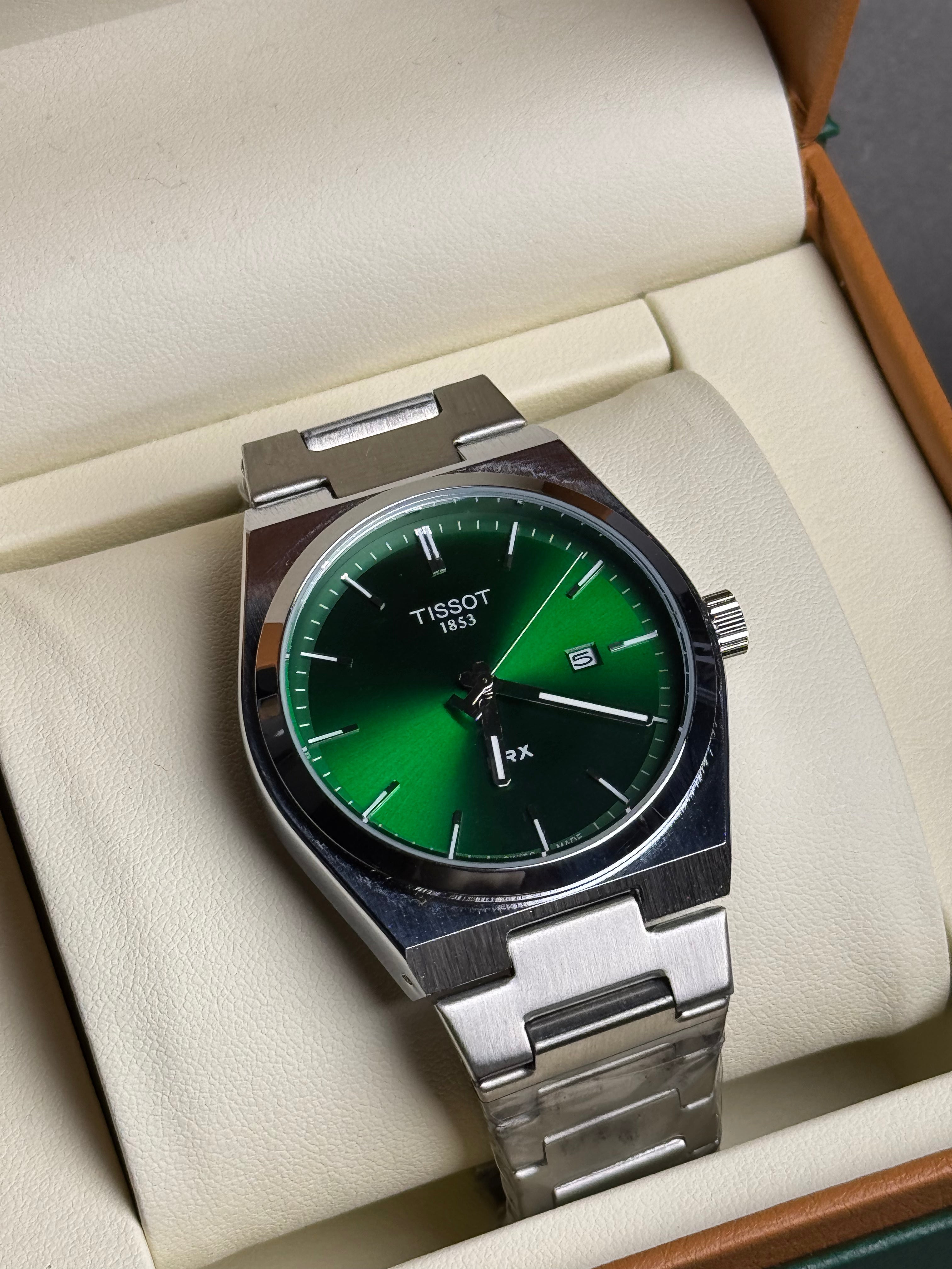 Tissot Prx Green Dial
