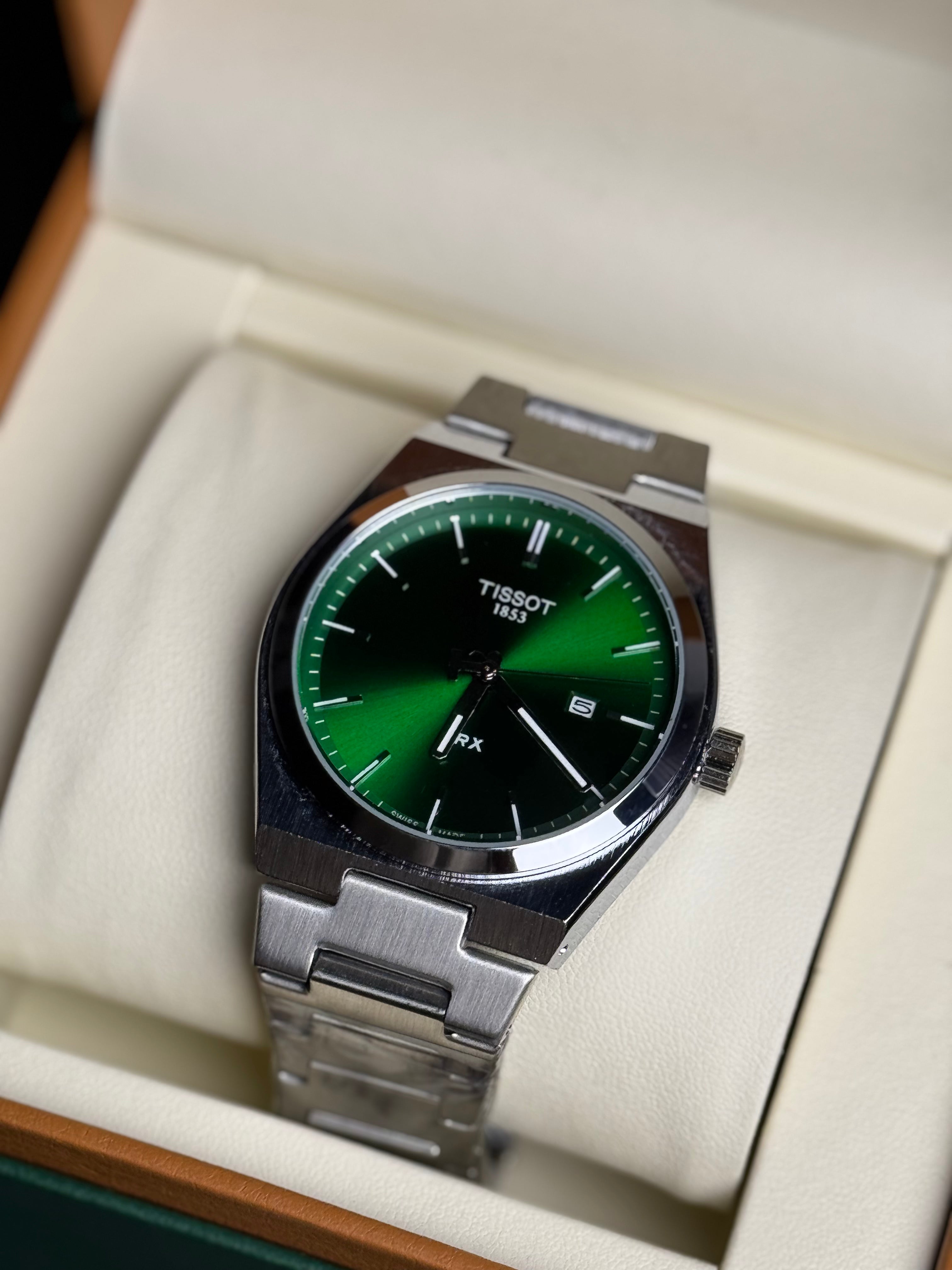 Tissot Prx Green Dial