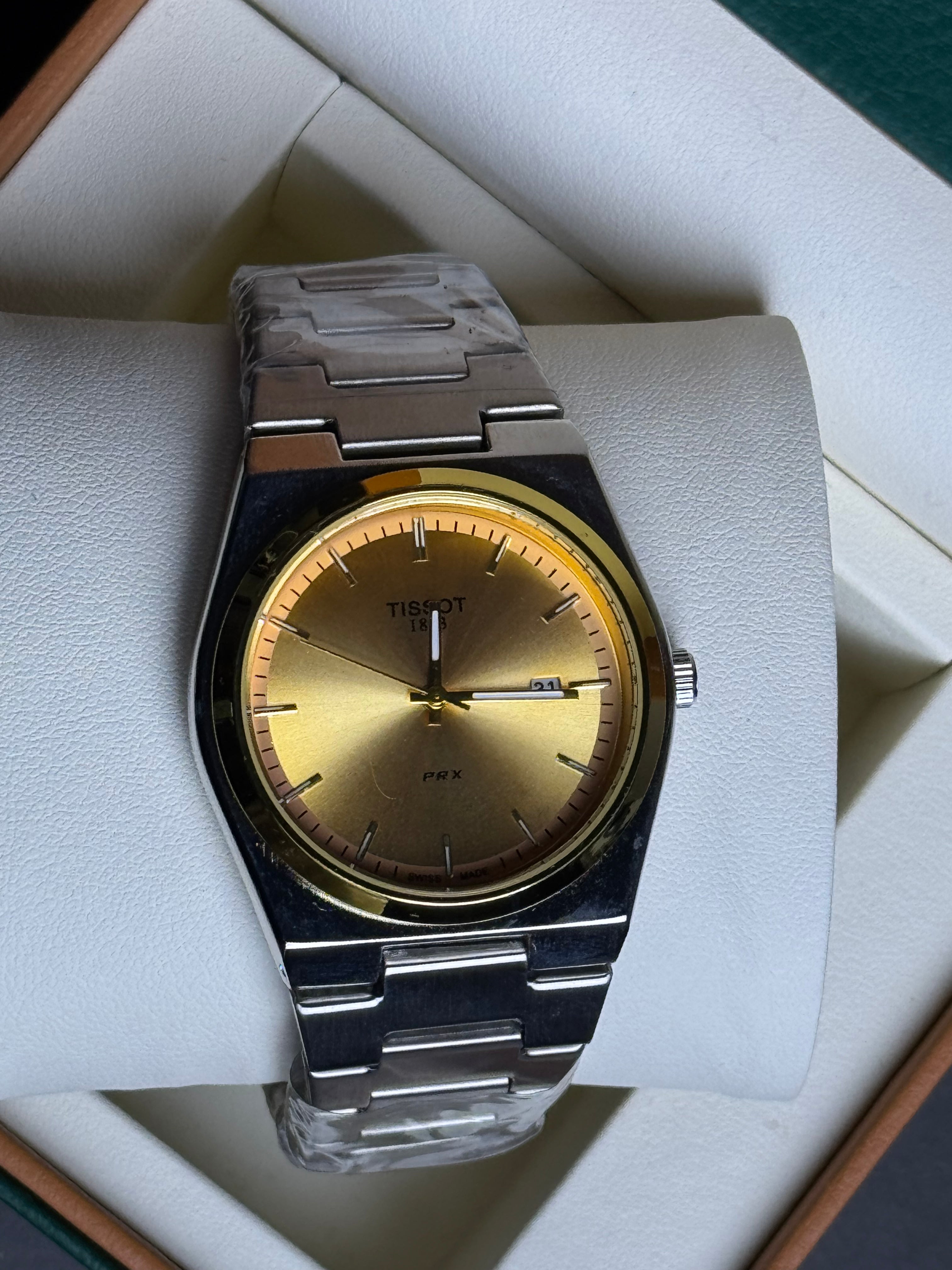Tissot PRX Small Golden Dial