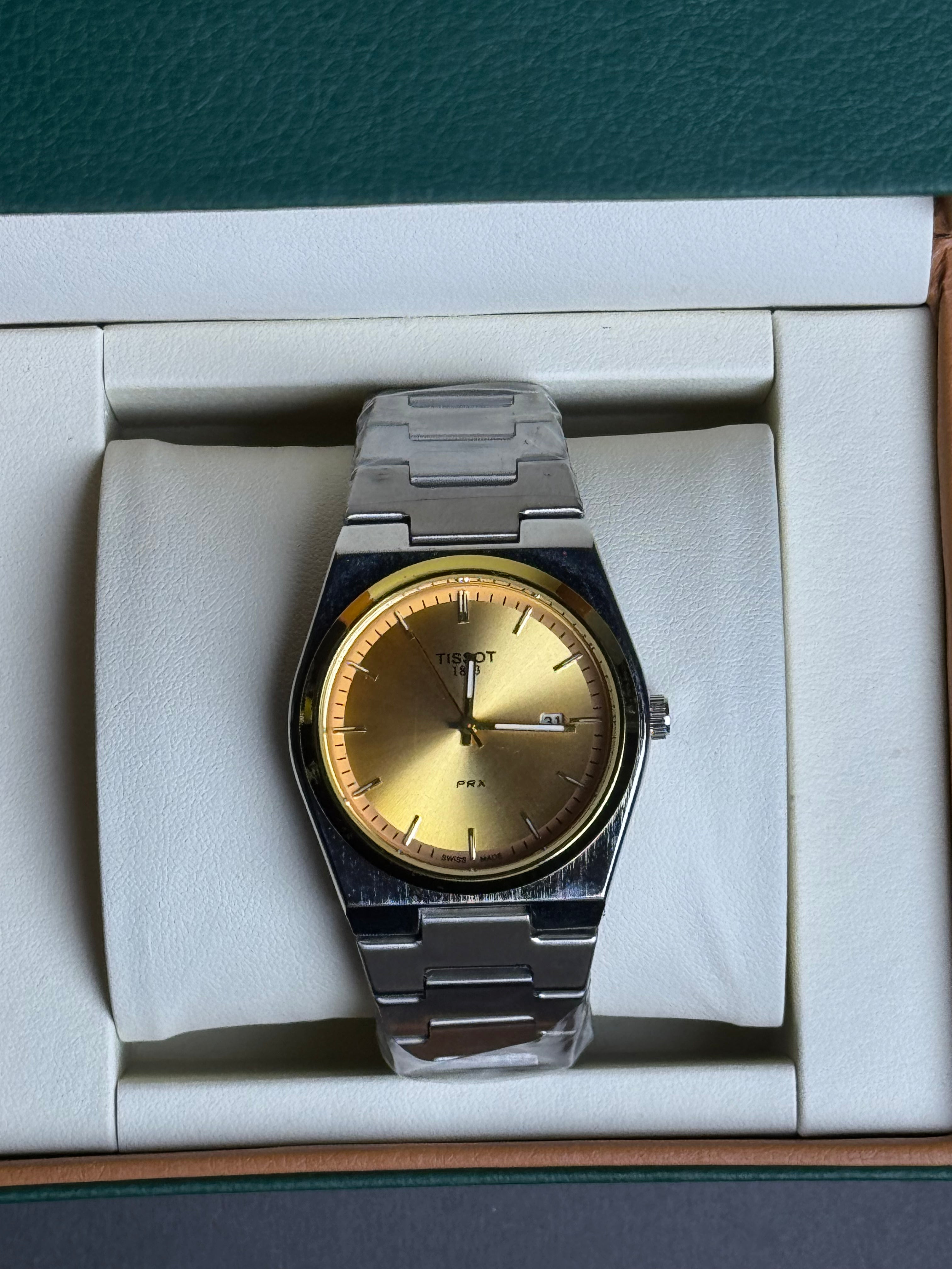Tissot PRX Small Golden Dial