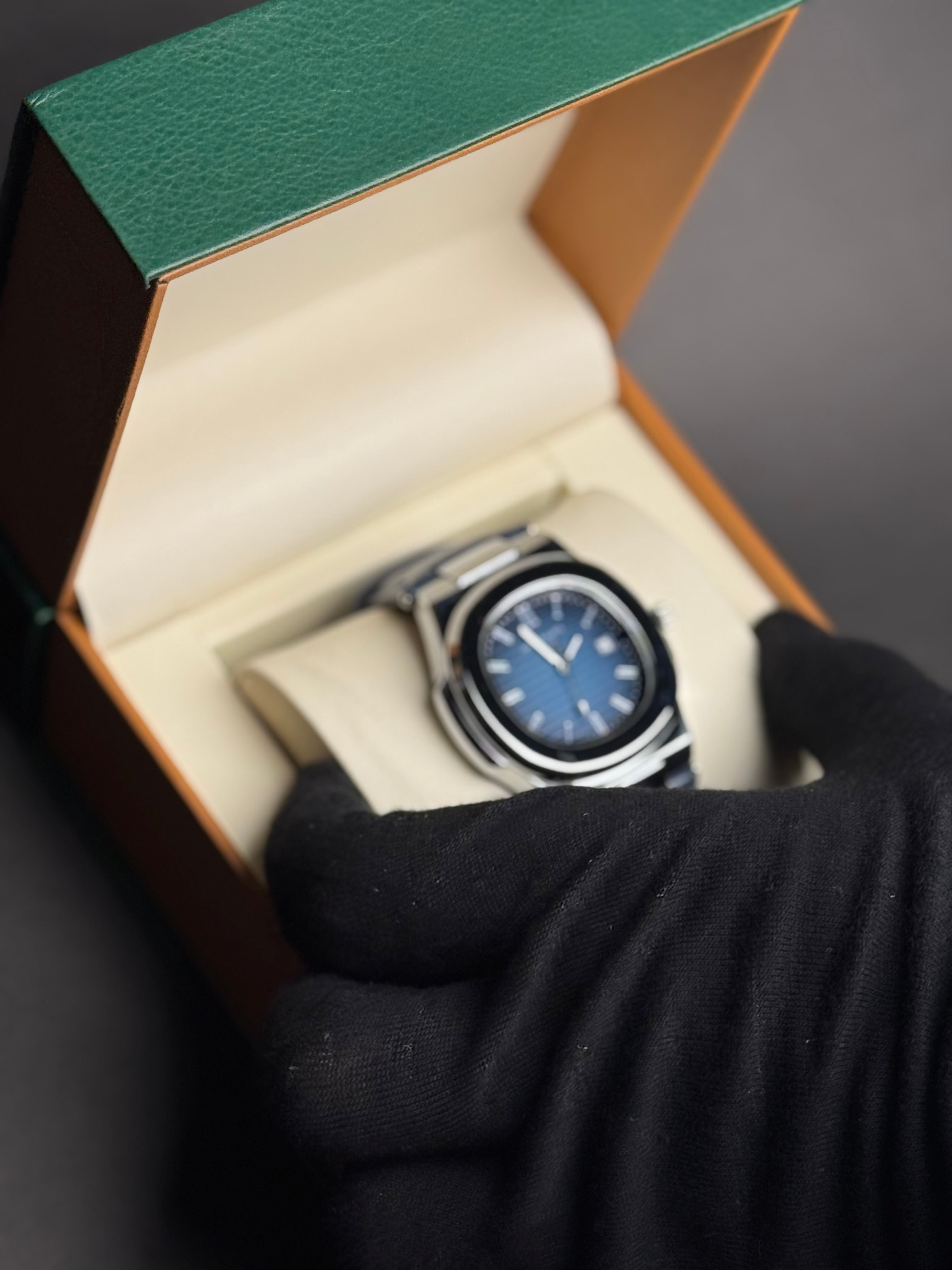 Leather Strap Patek Phillipe Blue