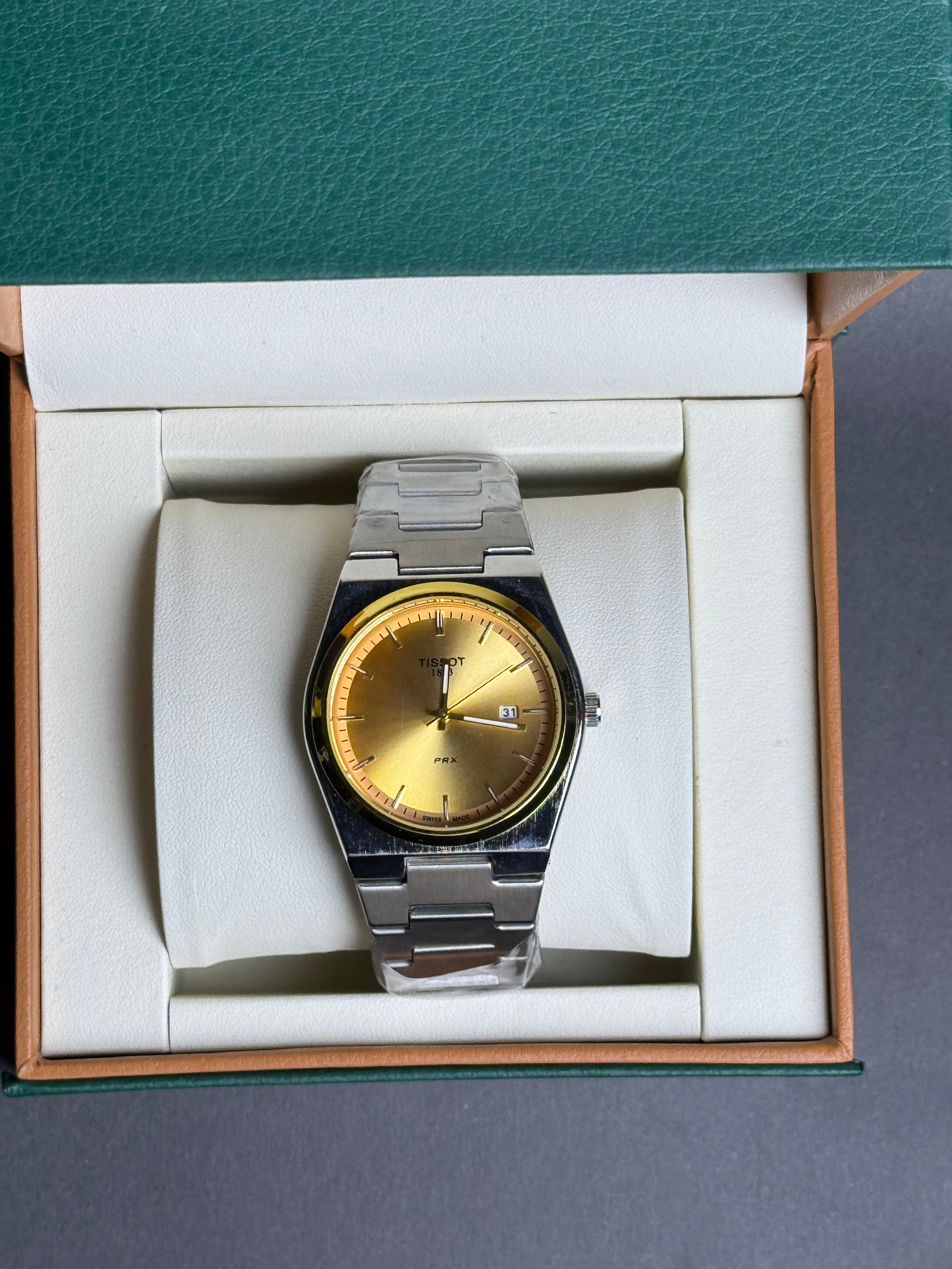 Tissot PRX Small Golden Dial