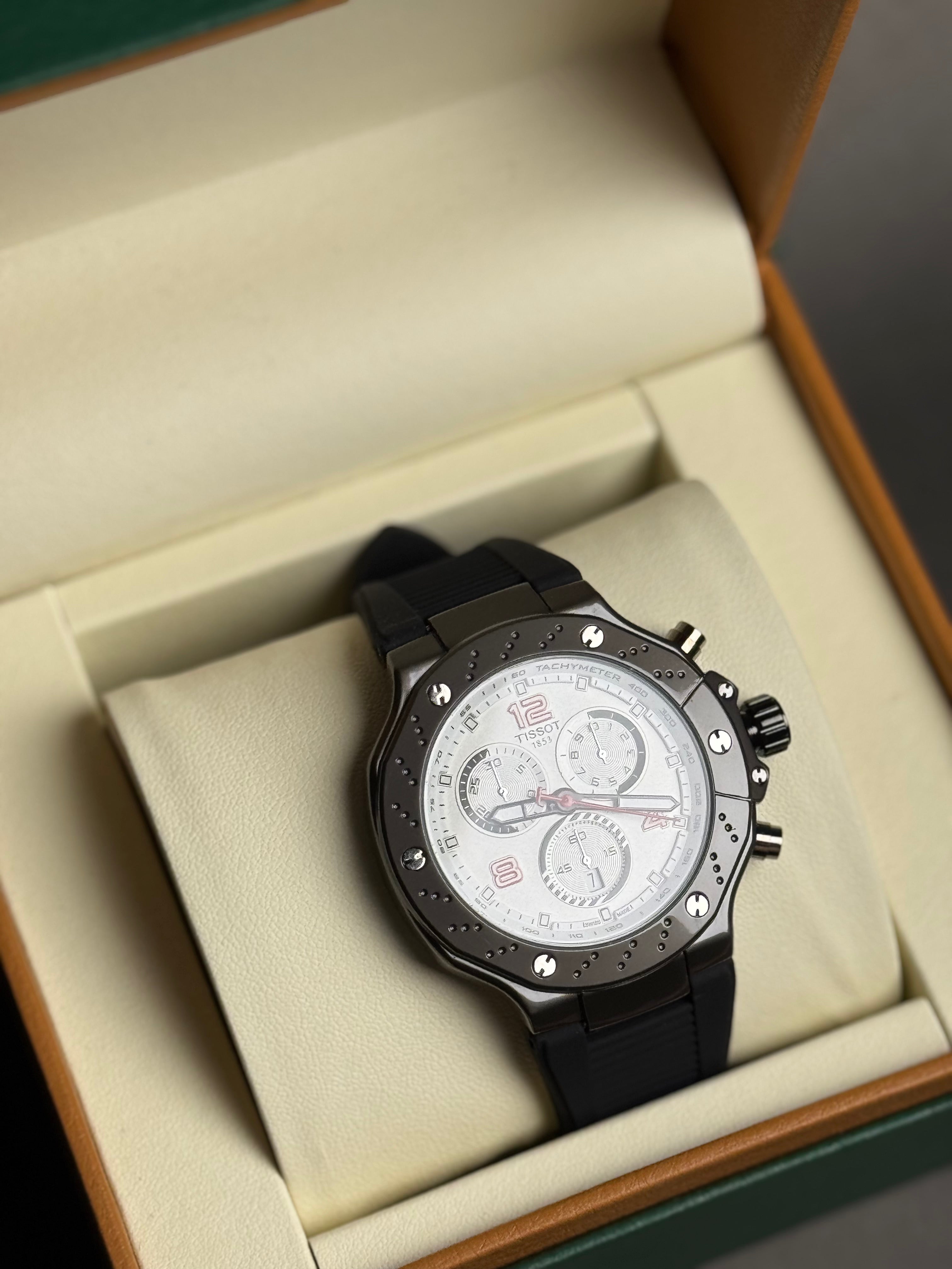 Tissot PRX with Strap and White Dial