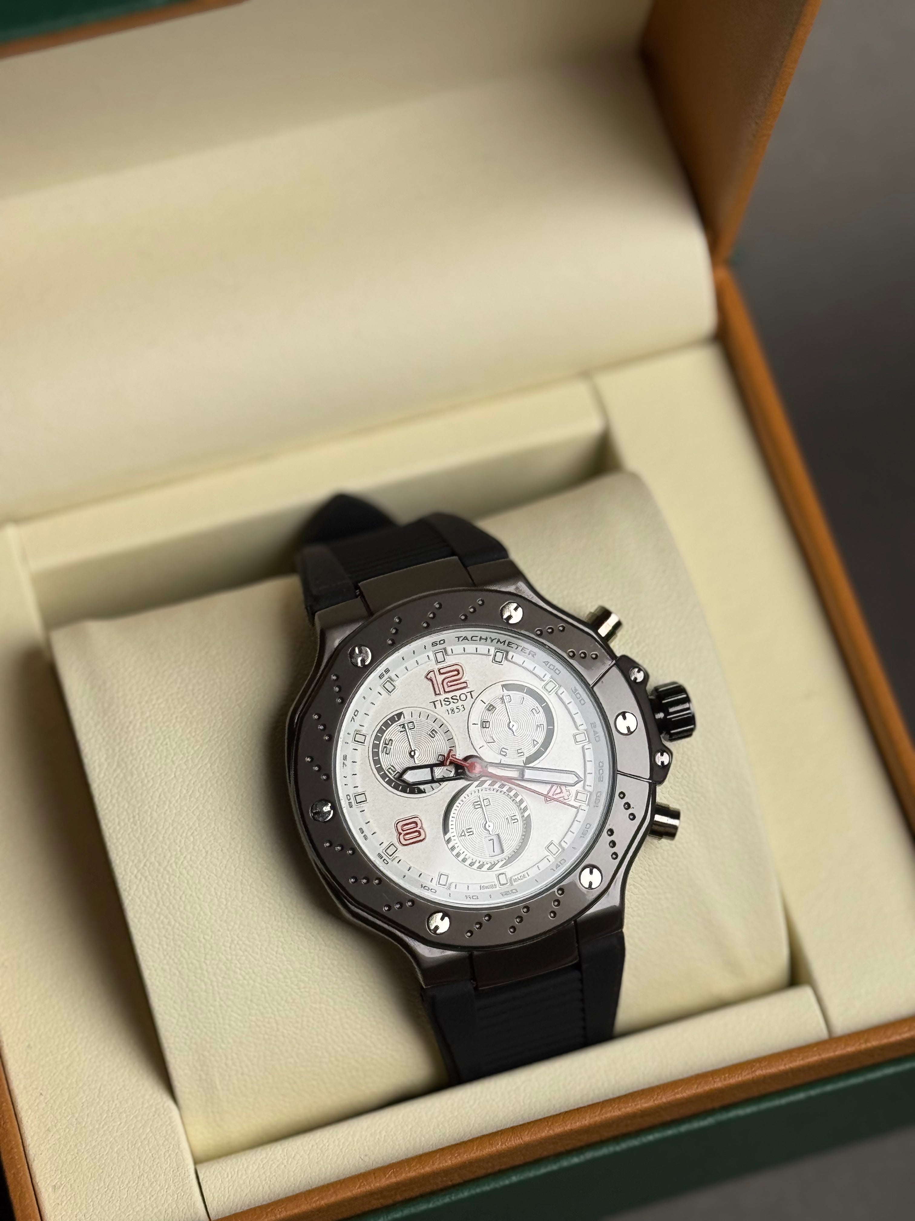 Tissot PRX with Strap and White Dial